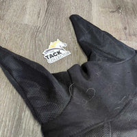Hvy Mesh Fly Mask, ears *gc/fair, clean, hairy, faded, torn edge/lg hole, snag
