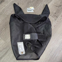Hvy Mesh Fly Mask, ears *gc/fair, clean, hairy, faded, torn edge/lg hole, snag
