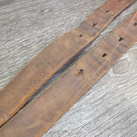 Soft Thick Wide Stirrup Leathers *gc, rubs, dents, older, xholes, scrapes
