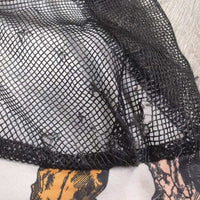 Lycra Soft Mesh Bug Eye Fly Mask, ears *gc/fair, rips, stains, holes, hair, rubs, snags, pills
