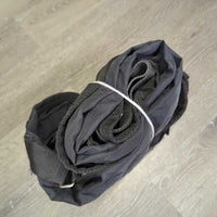 Closed Front Nylon Stable Sheet, 2 legs *gc, clean, faded, older, hairy velcro, puckers
