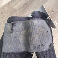 No Turn Bell Boots *gc/fair, clean, residue, hairy, v.rubbed, frayed & torn/holey edges & inside
