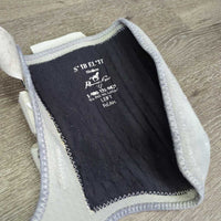 Closed Hind Sport Boots, velcro *gc, clean, stains, rubbed, pilly, edges: rubs, stains & frays, threads
