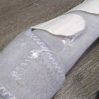 Closed Hind Sport Boots, velcro *gc, clean, stains, rubbed, pilly, edges: rubs, stains & frays, threads
