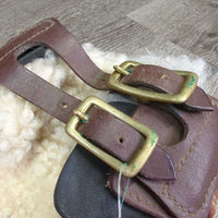 Closed Front Sport Boots, velcro *gc, clean, dingy? threads, hair, edges: holes, rubs & frays
