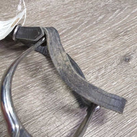 POW Spurs, Thick Leather Spur Straps *gc/vgc, clean & dirty, stiff
