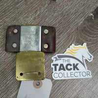 1 Only Blevins Stirrup Buckle *vgc/fair, v.rubbed & ripped leather, stains, scrapes, mismatched?
