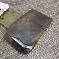 1 Only Blevins Stirrup Buckle *vgc/fair, v.rubbed & ripped leather, stains, scrapes, mismatched?
