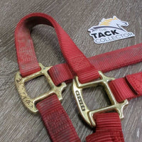 Thick Soft Nylon Halter, adj, snap *gc, v.dirty, stains, faded, marker

