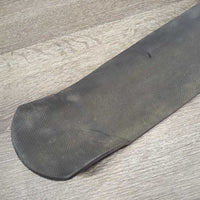 Nylon Web & Neoprene Velcro Liner, 2x D Rings *vgc, clean, stains, dents, hair, faded, older, mnr curled edges
