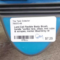 Flexible Body Brush, handle *xx/like new, clean, mnr rubs & scrapes, marker
