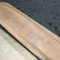 1/2" Thick Felt & Neoprene Lined Western Saddle Pad *gc, clean, clumpy, residue, rubs, marker
