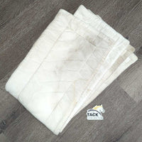 Pr Cotton No Bow Leg Quilts *gc, clean?, v.stained, dingy, pills, mnr hair, dirt
