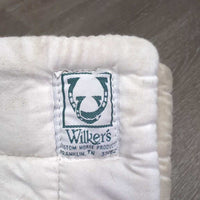 Pr Cotton No Bow Leg Quilts *gc, clean?, v.stained, dingy, pills, mnr hair, dirt
