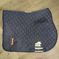 Quit Jumper Saddle Pad "IF" gc, clean, v.pilly, mnr hair, dirt, v.faded, threads, rubs, older
