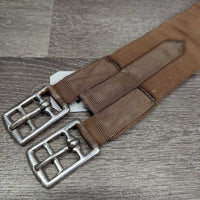 Cotton WEb Girth *gc, older, stains, hairy, rubs, faded, pills

