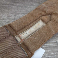 Cotton WEb Girth *gc, older, stains, hairy, rubs, faded, pills
