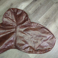 Hvy Nylon Dressage Saddle Storage - Carry Bag, handles gc/vgc, dirty, older, mnr inner hair & hay
