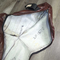 Hvy Nylon Dressage Saddle Storage - Carry Bag, handles gc/vgc, dirty, older, mnr inner hair & hay
