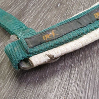 Padded Neoprene & Nylon Halter, snap *gc, dirt, chipped/holey edges, stains, older, faded
