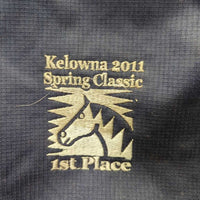 Backpack "Kelowna Spring Classic 2011" *gc/fair, v.frayed inner seams, stains, older, corner rubs, small holes
