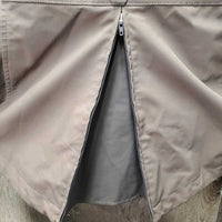 High Neck Technical Vest, zipper, Back Zipper *gc/vgc, faded, discolored, older
