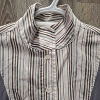 LS Show Shirt, Magnetic Collar *gc/fair, v.wrinkled, dingy, creased/folded edges, fuzzy, older
