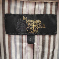 LS Show Shirt, Magnetic Collar *gc/fair, v.wrinkled, dingy, creased/folded edges, fuzzy, older
