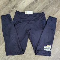 Light Riding Tight Breeches, mesh, Pull on *gc, faded, seat rubs & pills, hairy, seam puckers & rubs
