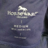 Light Riding Tight Breeches, mesh, Pull on *gc, faded, seat rubs & pills, hairy, seam puckers & rubs
