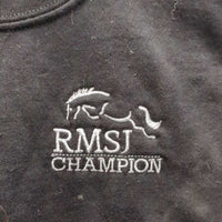 LS Sweatshirt "RMSJ Champion" *gc, v.hairy, mnr dirt & faded
