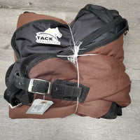 Med Winter Blanket, 2 legs *vgc/gc, clean, wpf, faded, snags, rubs, unstitched, scrapes
