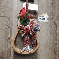 Western Wood Stirrup & Cardinal Christmas Ornament *Fundraiser for Performance Standarbred Placement Program
