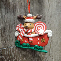 Horse Shoe & Sleigh Christmas Ornament *Fundraiser for Performance Standarbred Placement Program
