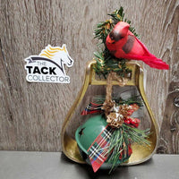 Gold Stirrup Christmas Ornament *sell for $15 *Fundraiser for Performance Standarbred Placement Program
