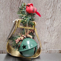 Gold Stirrup Christmas Ornament *Fundraiser for Performance Standarbred Placement Program
