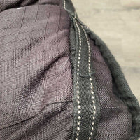 Hvy Winter Blanket, 2 legs *gc, clean, older, mnr wpf, hairy, faded, mnr holes, snags, rubs, unstitched
