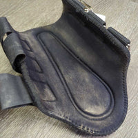 Closed Neoprene Splint Boots, velcro *gc, dirty, hairy, faded, rust, faded, sm slice
