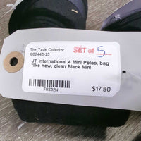 4 Mini Polos, bag *like new, clean
