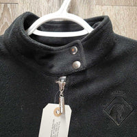 Light Fleece JAcket, zipper *gc, older, hairy, clumpy, faded tag
