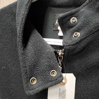 Light Fleece JAcket, zipper *gc, older, hairy, clumpy, faded tag
