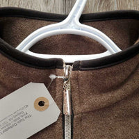 Light Fleece Jacket, zipper *gc, clumpy, hair, rubs
