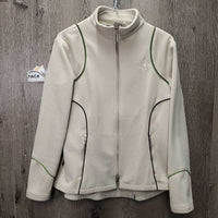 Fleece Jacket, Zipper *gc, older, clumpy, mnr stained? edges, snags, hair & rubs
