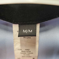 LS Shirt, 1/3 Zip Up, snap collar *gc, older, stains, mnr snags & rubs
