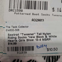 "Tweener" Tall Nylon Riding Socks *new
