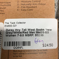 Hvy Tall Wool Socks *new
