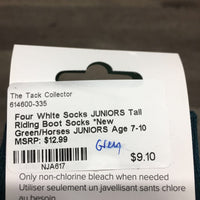 JUNIORS Tall Riding Boot Socks *New
