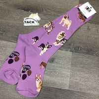 Tall Riding Boot Socks, "Stay Positive" *new
