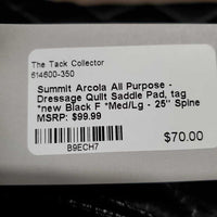 All Purpose - Dressage Quilt Saddle Pad, tag *new
