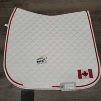 Dressage Quilt Saddle Pad, Canada Flag, tag *new
